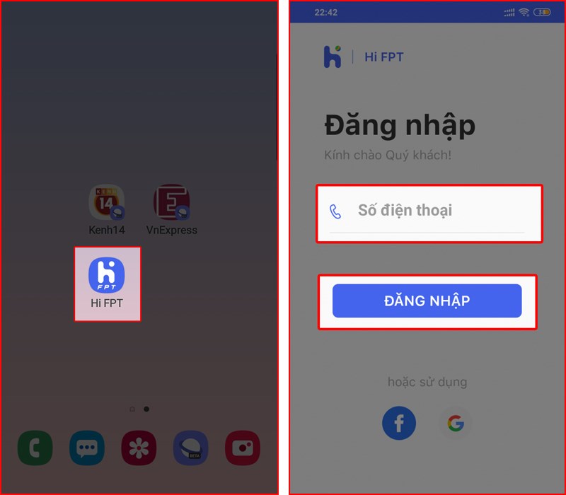 Đăng nhập Hi FPT đổi tên wifi